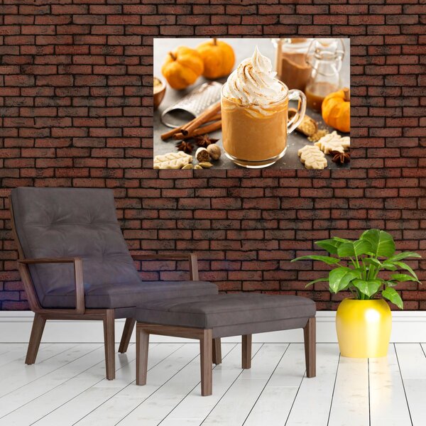 Kép - Tök latté (90x60 cm)