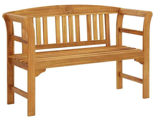 Tömör tíkfa kerti pad 114 cm