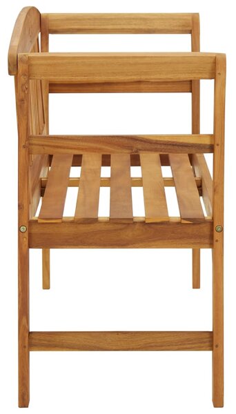 Tömör tíkfa kerti pad 114 cm