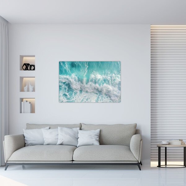Kép - Kilátás az óceán hullámaira (90x60 cm)