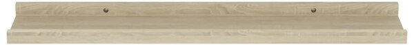 2 db sonoma tölgyfa fali polc 60 x 9 x 3 cm
