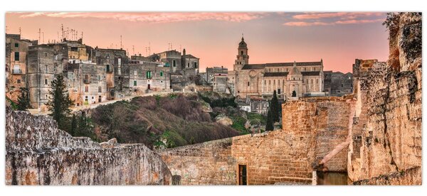 Kép - Gravina, Puglia, Olaszország (120x50 cm)
