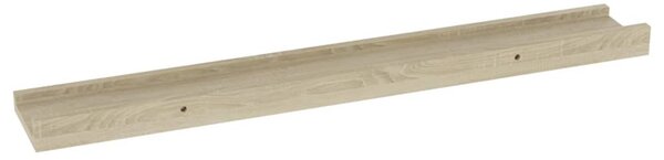 2 db sonoma tölgyfa fali polc 60 x 9 x 3 cm