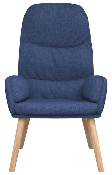 Modern Kék Szövet Pihenőfotel - 70x77x98 cm
