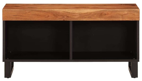 Akácfa TV Szekrény - Ipari Stílus - 85x33x43,5 cm