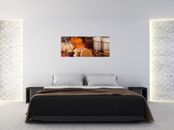 Kép - Őszi kekszek (120x50 cm)
