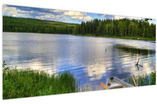Kép - Festői falu (120x50 cm)
