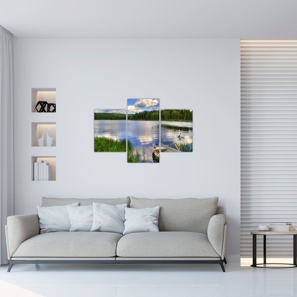 Kép - Festői falu (90x60 cm)