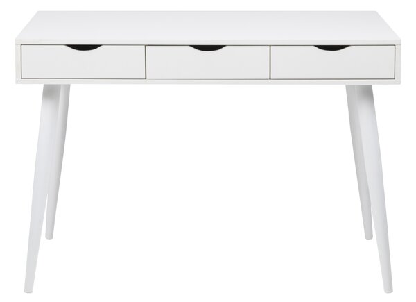 Stílusos íróasztal Nature 110 cm fehér