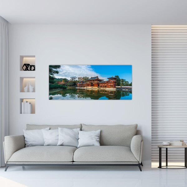 Kép - Byodo-in templom, Japán (120x50 cm)