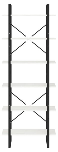 Fehér tömör fenyőfa magasszekrény 80 x 30 x 210 cm