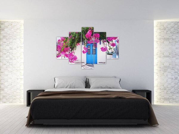 Kép - Hagyományos görög ház (150x105 cm)
