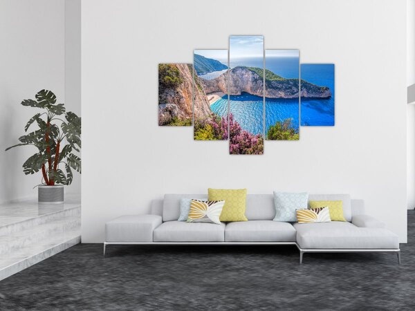 Kép - Navagio strand, Görögország (150x105 cm)