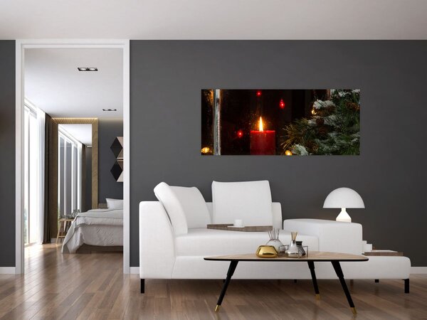 Kép - Izzó karácsonyi gyertya (120x50 cm)