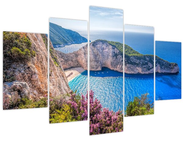 Kép - Navagio strand, Görögország (150x105 cm)