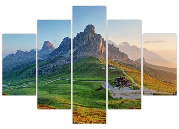Kép - Dolomitok (150x105 cm)