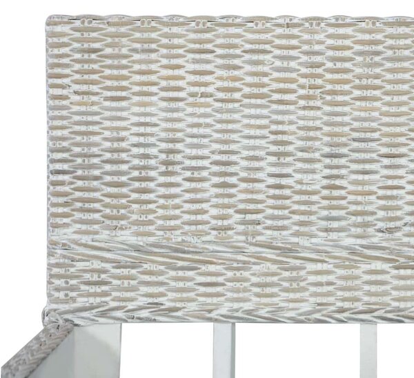 Rattan Ágykeret - 180x200 cm - Szürke