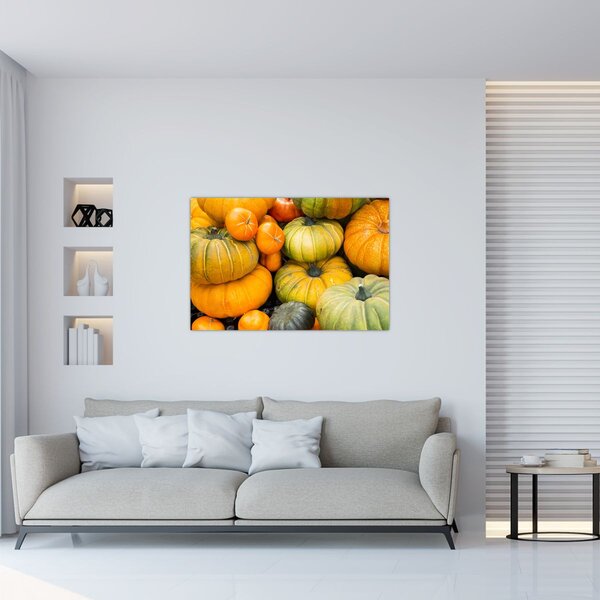 Kép - Őszi sütőtök (90x60 cm)