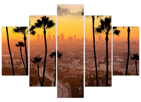 Kép - Los Angeles panorámája (150x105 cm)