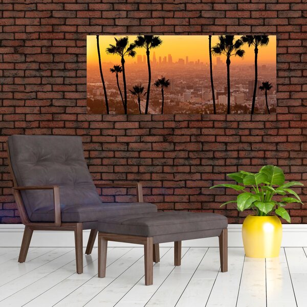 Kép - Los Angeles panorámája (120x50 cm)