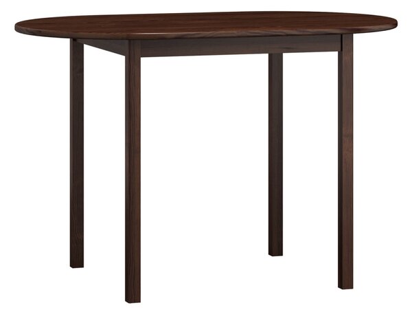 Ovális asztal c4 dió 115x70 cm