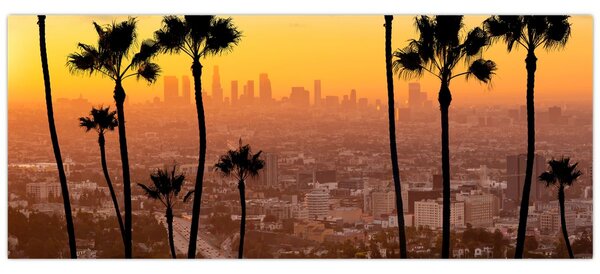 Kép - Los Angeles panorámája (120x50 cm)