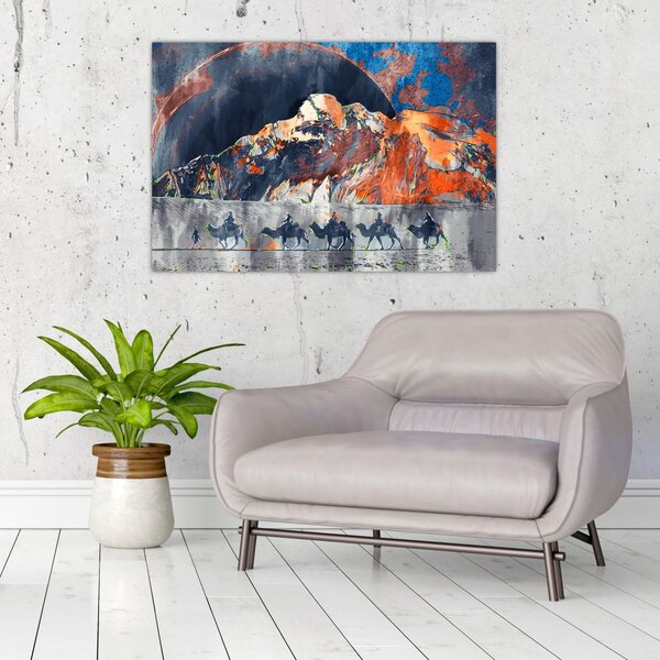 Kép - A sweathouse-ok illusztrációja (90x60 cm)