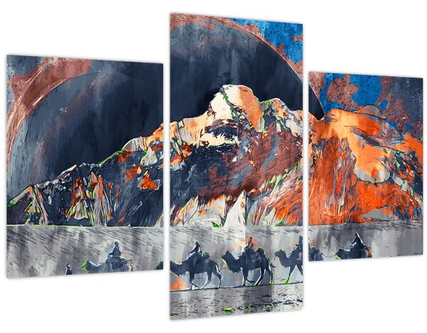 Kép - A sweathouse-ok illusztrációja (90x60 cm)
