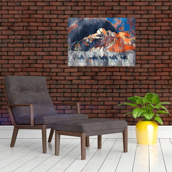 Kép - A sweathouse-ok illusztrációja (70x50 cm)
