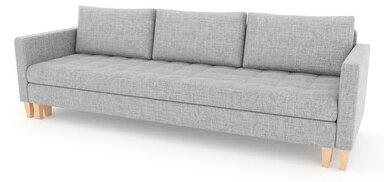 OSLO II nagyméretű kinyitható kanapé Szürke