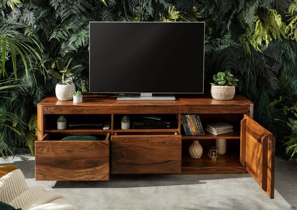 MONTREAL TV asztal 178x58 cm, barna, paliszander