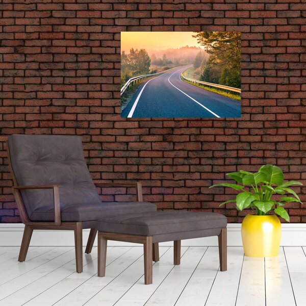 Kép - Az utazás napfelkeltekor (70x50 cm)