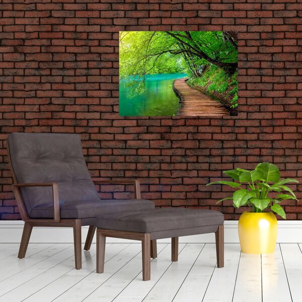 Kép - Plitvicei-tavak (70x50 cm)