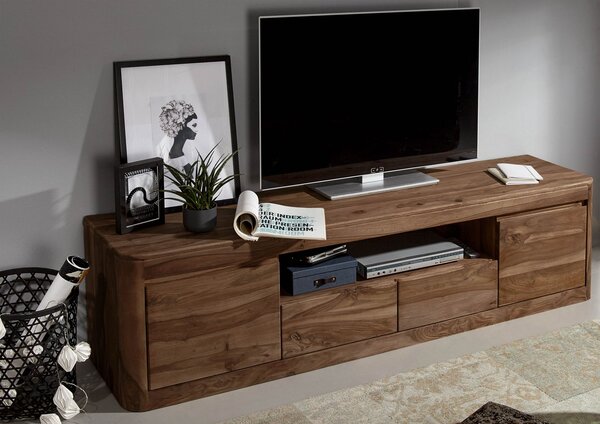 MONTREAL TV asztal 200x50 cm, paliszander