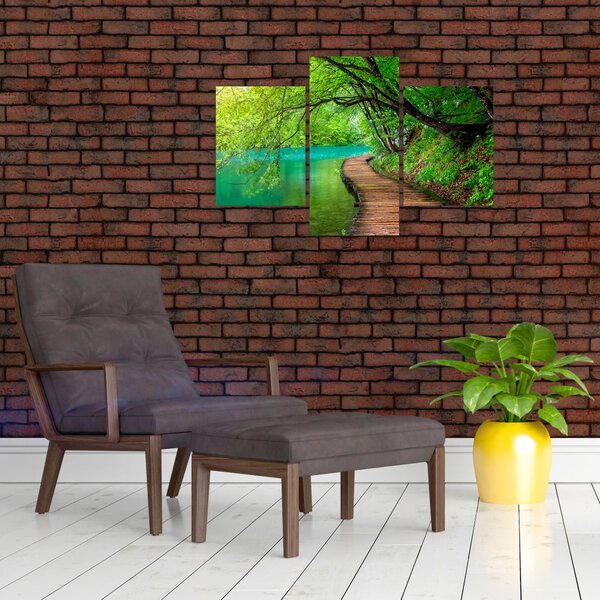 Kép - Plitvicei-tavak (90x60 cm)
