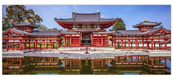 Kép - Buddhista templom (120x50 cm)