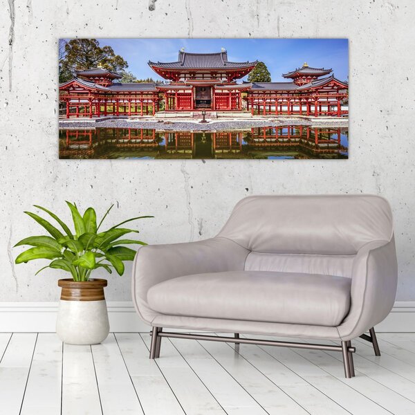 Kép - Buddhista templom (120x50 cm)