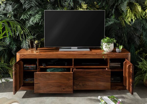 MONTREAL TV asztal II. 178x58 cm, barna, paliszander