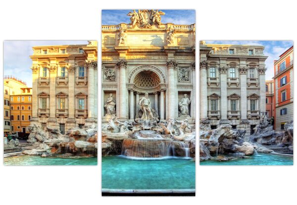 Kép - Trevi-kút (90x60 cm)