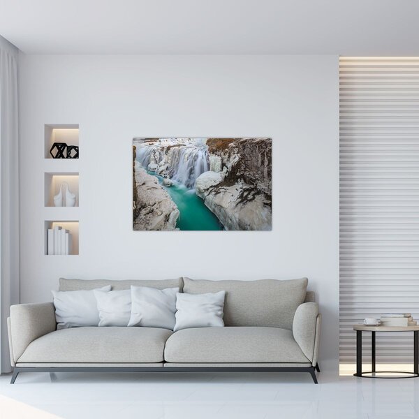 Kép - Izlandi természet (90x60 cm)