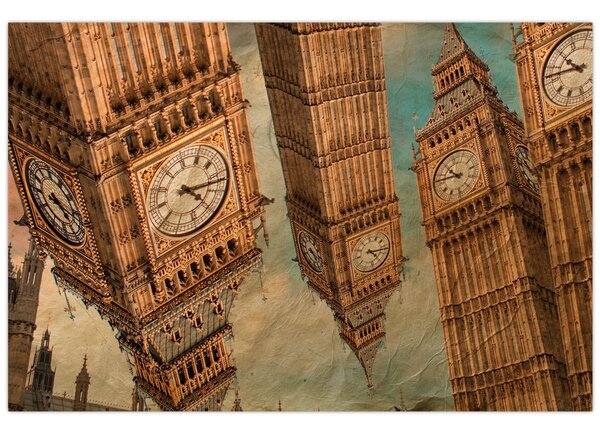 Kép - Big Ben, London (90x60 cm)