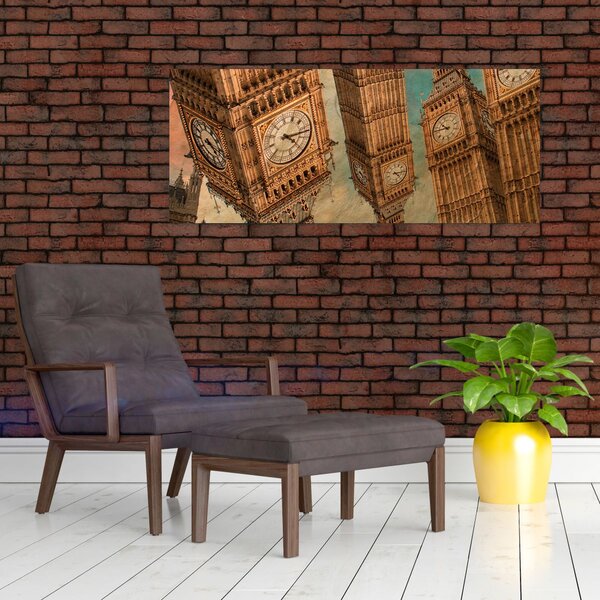 Kép - Big Ben, London (120x50 cm)