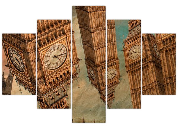 Kép - Big Ben, London (150x105 cm)