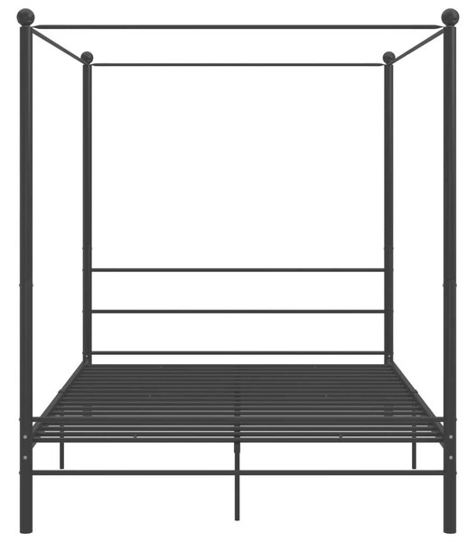 VidaXL Baldachinos Ágykeret - Fém - 160x200 cm