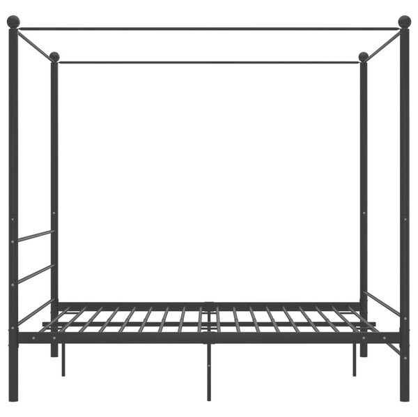 VidaXL Baldachinos Ágykeret - Fém - 160x200 cm