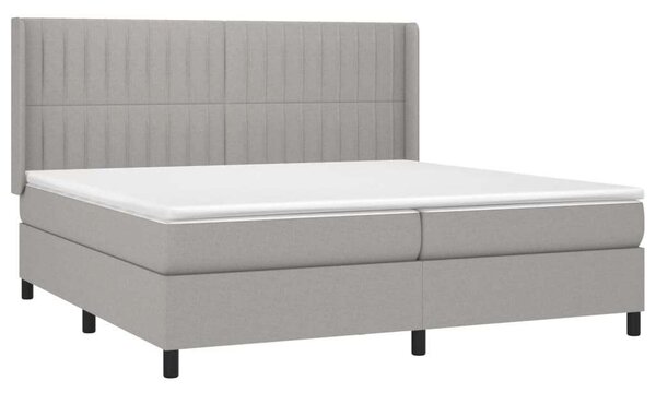 VidaXL Rugós Ágy - LED Világítás - 200x200 cm