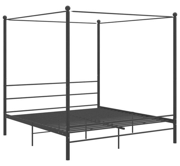 VidaXL Baldachinos Ágykeret - Fém - 200x200 cm
