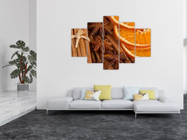 Kép - Illatos fűszerek (150x105 cm)