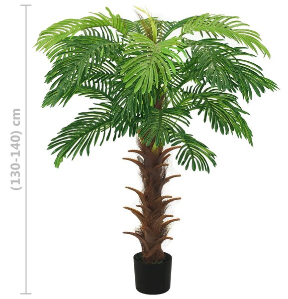 Zöld cserepes műcikászpálma 140 cm