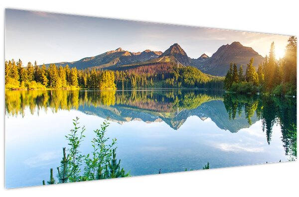 Kép - Tó (120x50 cm)